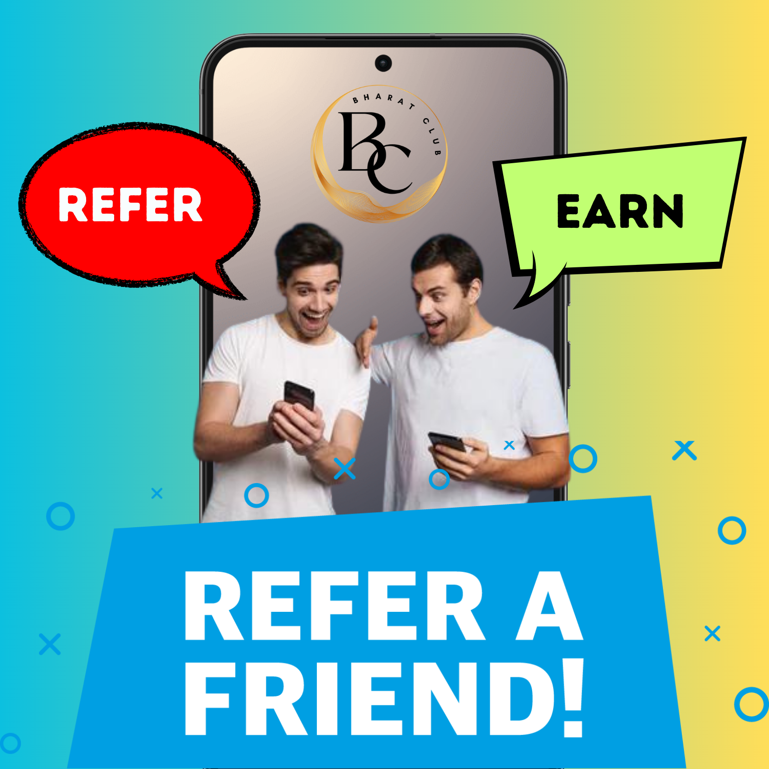 Bharat club - Refer a friend