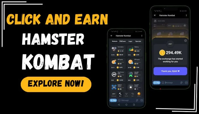 click and earn with hamster kombat